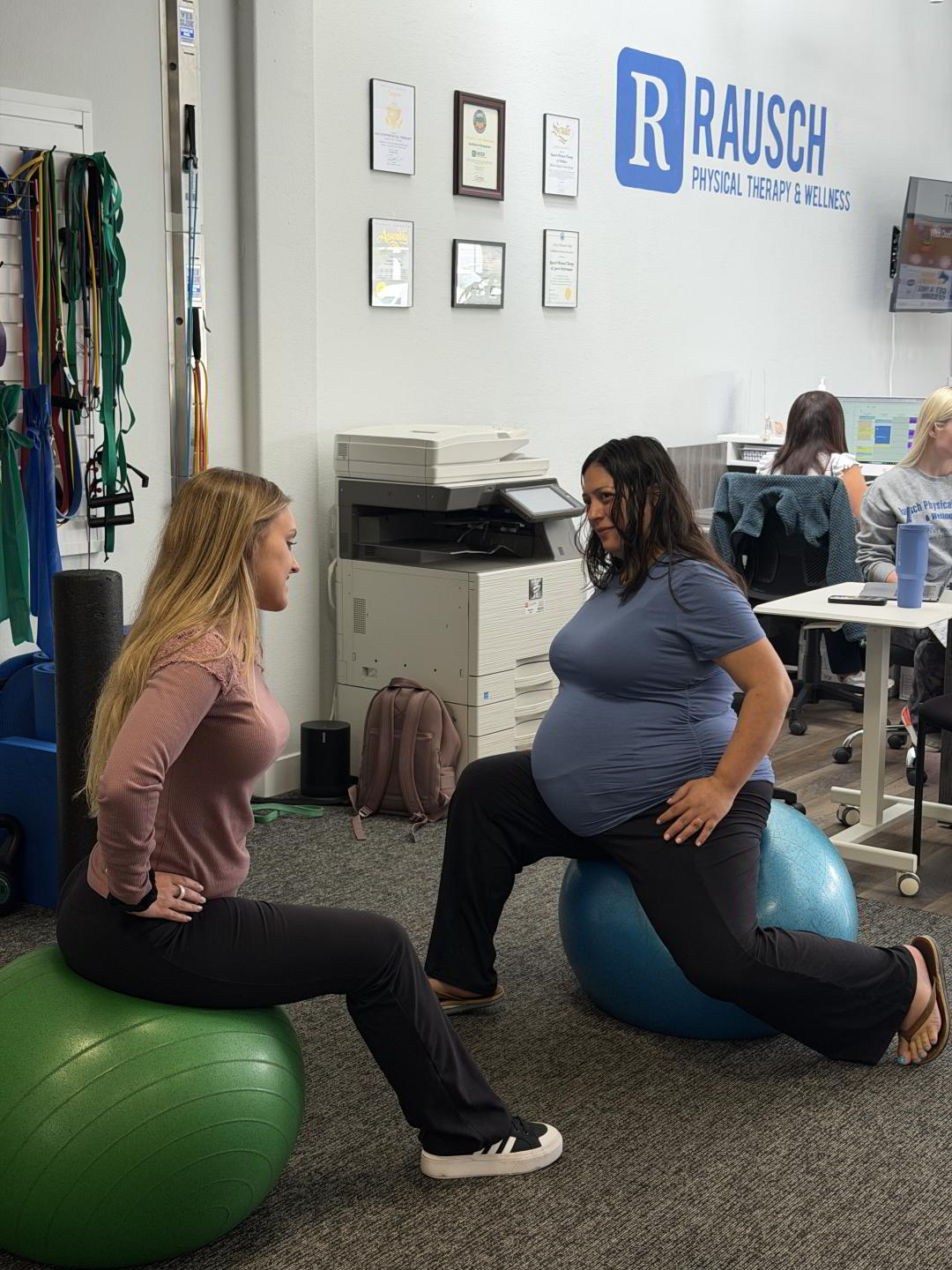 Core and restore workout class with Fit4Mom 1